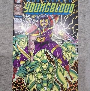 Youngblood Trading Cards by - Purple and Green